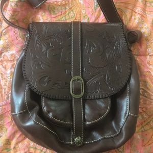 Brown barely used purse
